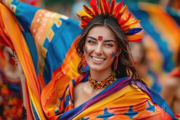 Historic celebration: armenian independence day, commemorating the nation's sovereignty with people rejoicing in parades, traditional music, vibrant cultural displays, reflecting pride, unity.