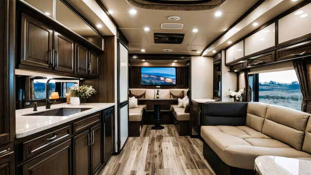 Interior Double Wide RV