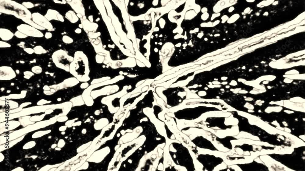 Aufkleber abstract art as fluid lines and bold patterns come to life in a dynamic black and white display, inviting viewers to interpret the shapes