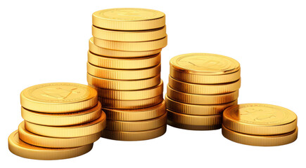 PNG Gold coin money transparent background