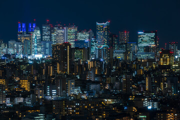 東京夜景　新宿