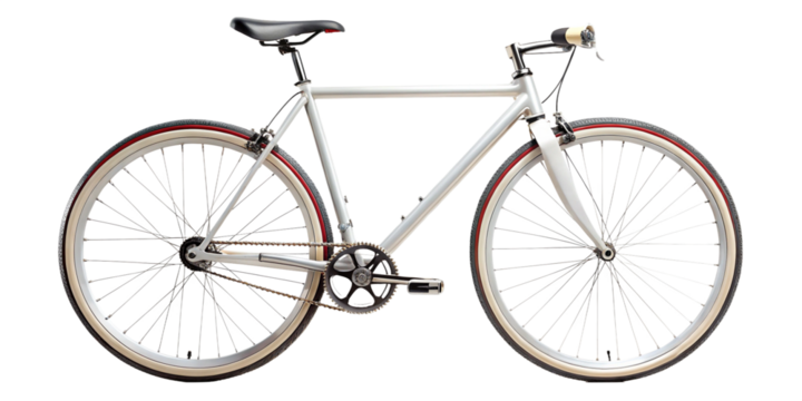 Professional PNG of Bicycle Isolated on Transparent Background - Versatile Graphic