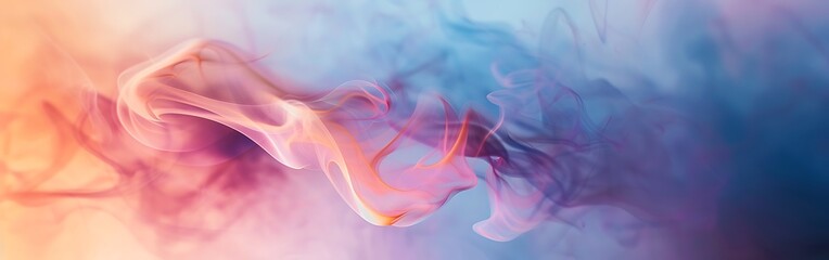 Fototapeta premium Abstract smoke background. Bright colorful abstract smoke wallpaper.