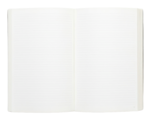 PNG Opened book publication paper page.