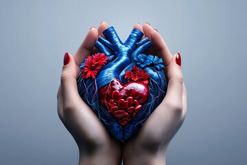 World Heart Day campaigns focusing on prevention, designed with infographics that highlight the risks of heart disease and ways to prevent it