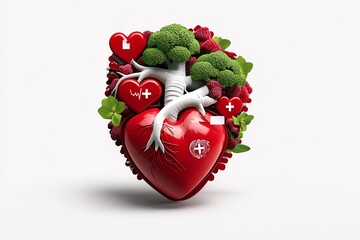 World Heart Day strategies for effective outreach, depicted in a design that outlines the steps for creating impactful health campaigns