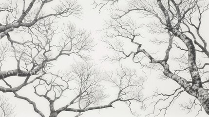 Fototapeta premium Abstract Branching Patterns in Nature.
