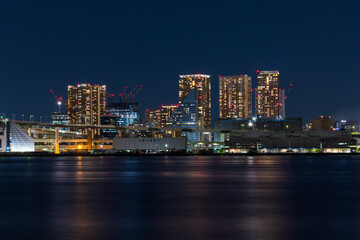 Fototapeta premium 東京夜景 湾岸エリア