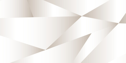 Obraz premium Abstract golden gradient geometric triangles shape background. Modern abstract golden background shiny effect vector illustration. Abstract graphic design banner pattern presentation background.