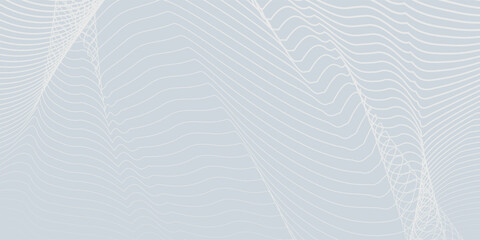 Modern abstract background with flowing lines. Digital future technology concept. vector. eps10.