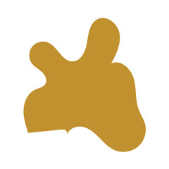 Autumn Color abstract shapes decoration