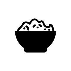 Rice icon,vector illustration. vector rice icon simple illustration on white background..eps