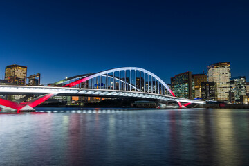 Naklejka premium 東京夜景 勝どき