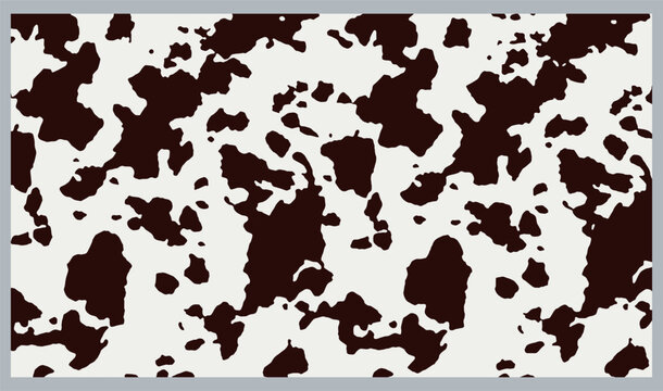 Cowhide Cow Animal Print Pattern Skin Spots Cowboy Western Aesthetic