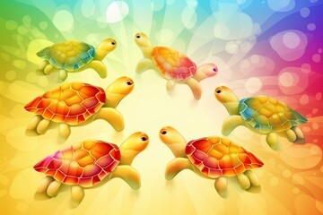 Obraz premium octopus and fish