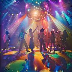 Flashback to the 70s: Disco Dance Party