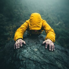 Overcoming Adversity - Determination and Resilience in Climbing a Challenging Mountain