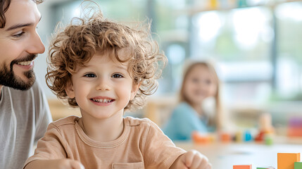 Parent-child interaction in autism counseling playful