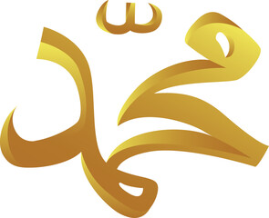 Muhammad (Arabic: مُحَمَّد, romanized: Muḥammad).  It is the name of Islamic prophet Muhammed SAW.
