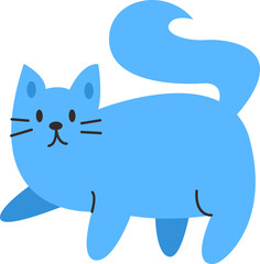 Cat Hand Drawn Illustration