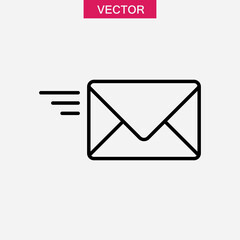 Sms line icon, vector illustration. vector sms line icon trendy style illustration for web and app..eps