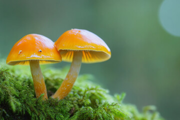 Close-up photo of mushrooms