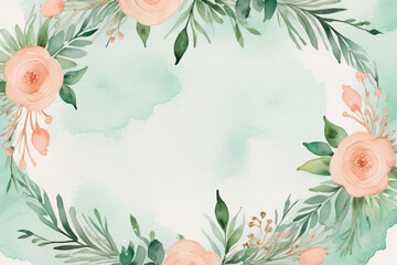 Obraz premium background with flowers