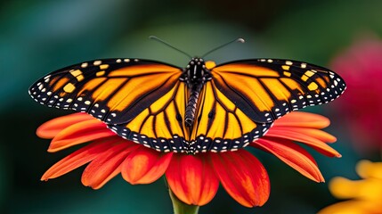 Monarch Butterfly on a Flower