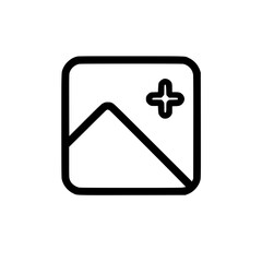 Edit icon photo vector
