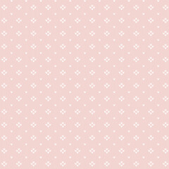 pink polka dots background, knitted texture