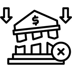 Bankruptcy Icon