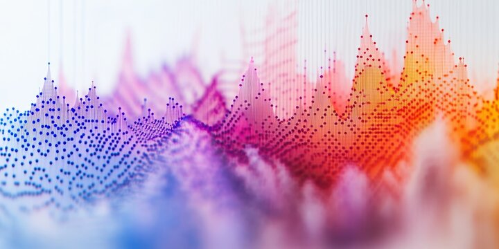 a chromatogram showing the separation of organic compounds, with peaks representing different substances