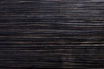 Fototapeta premium Dark and Textured, Abstract Black and Silver Horizontal Stripes