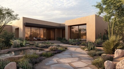 Modern Desert Oasis Home