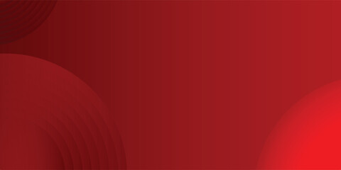 Red abstract background. Dynamic shapes composition simple and elegant
