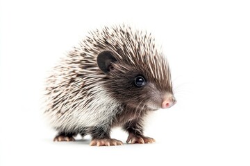 Adorable Baby Hedgehog Portrait