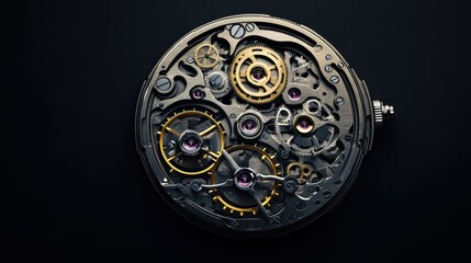Intricate Clockwork Mechanism
