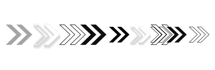 arrows from left to right