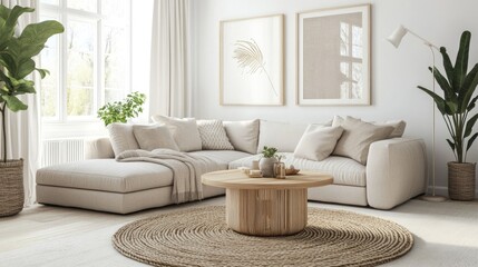 Modern Living Room with Minimalist Design