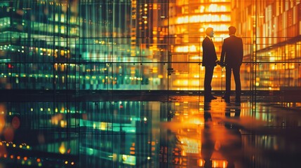 Professional Friendship: Colleagues who build bonds beyond work, offering personal support and creating lasting relationships that extend outside the office.
