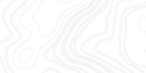 Business concept. Black and white topography contour lines map isolated on, Seamless pattern with lines Topographic map. Geographic mountain relief. 