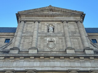 Royal Site of San Lorenzo de El Escorial near Madrid in Spain