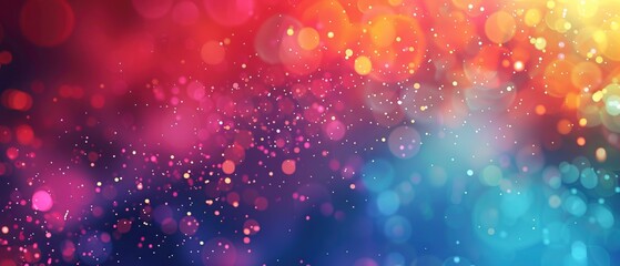 Fototapeta premium Abstract Colorful Bokeh Background
