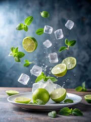 lime and ice