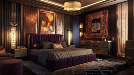 Luxurious Bedroom Interior Design