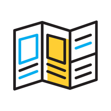 recommend clip art: Multi color icon for Flyer