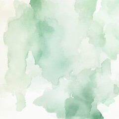 Soft green watercolor texture with a soothing and artistic feel, perfect for backgrounds or creative projects.