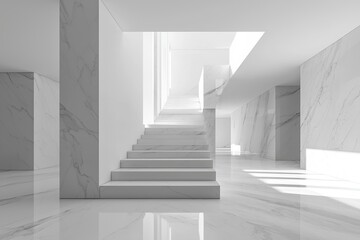 Fototapeta premium staircase in a house
