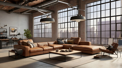 A sophisticated, luxurious living room