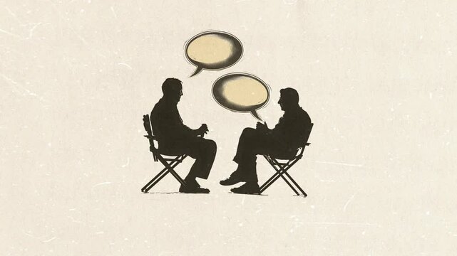 meeting of a person